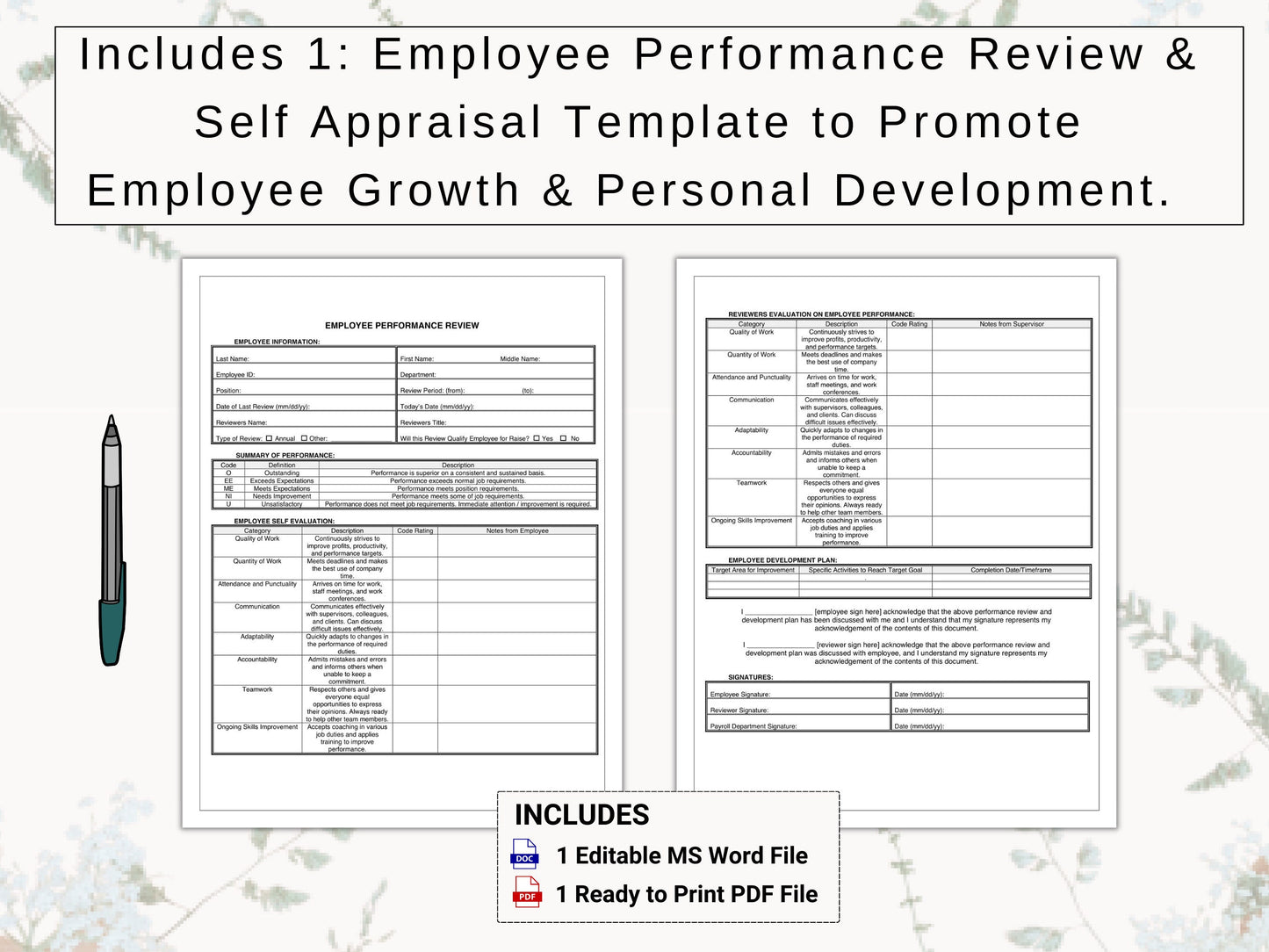 Employee Coaching Collection | Covers: Employee Performances, Improvement Plans, Disciplinary Action, Salary Increases, Terminations & More!