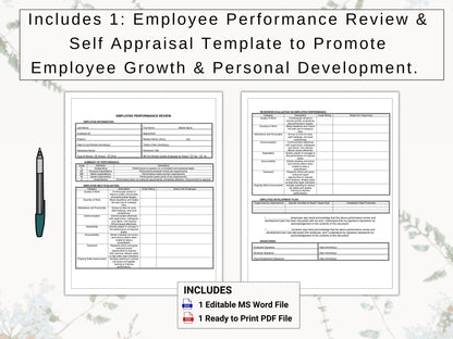 Employee Coaching Collection | Covers: Employee Performances, Improvement Plans, Disciplinary Action, Salary Increases, Terminations & More!