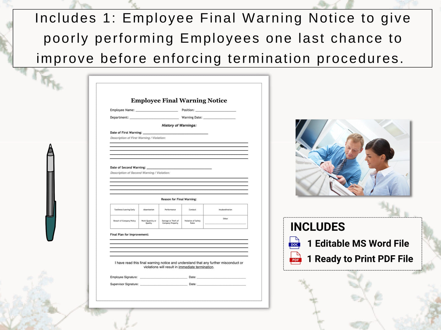 Employee Coaching Collection | Covers: Employee Performances, Improvement Plans, Disciplinary Action, Salary Increases, Terminations & More!